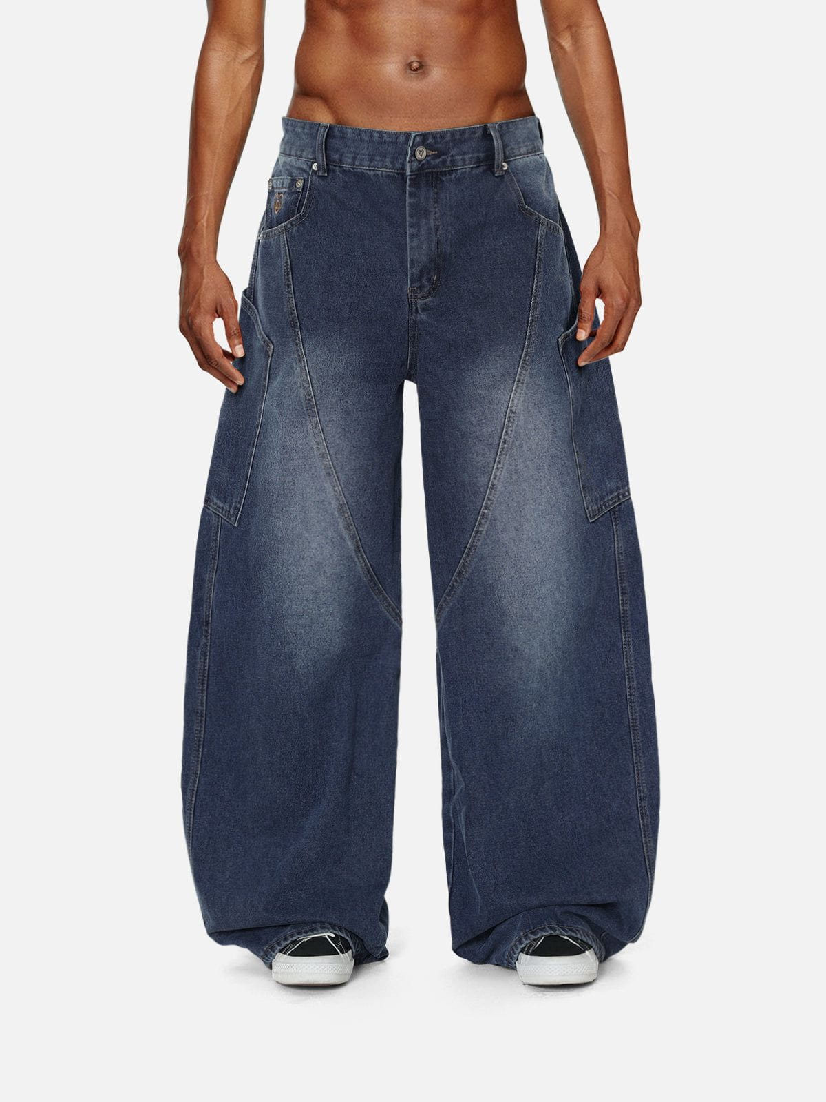 Aelfric Eden  Baggy Barrel Big Pocket Jeans-Limited Sale