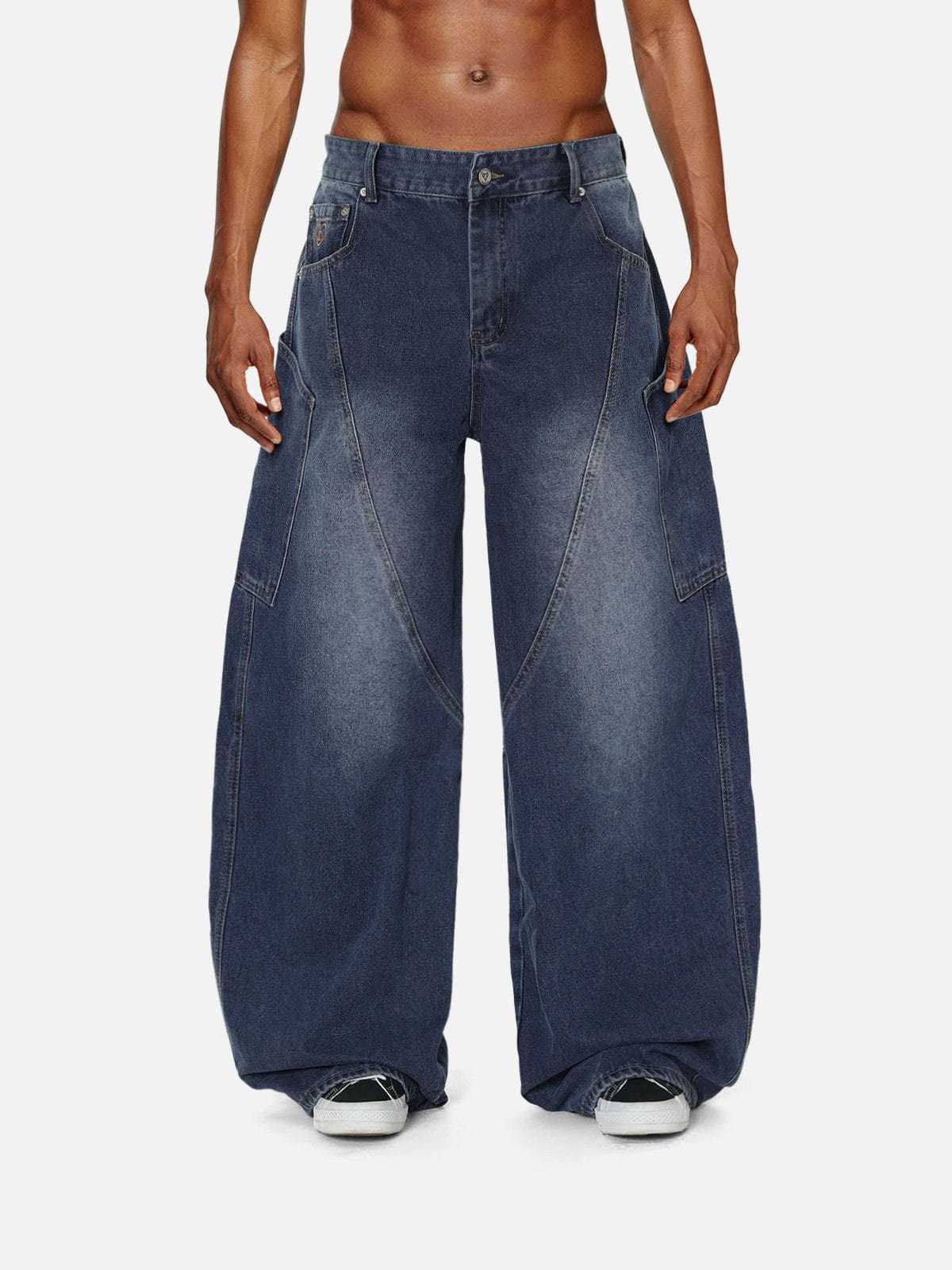 Aelfric Eden  Baggy Barrel Big Pocket Jeans-Limited Sale
