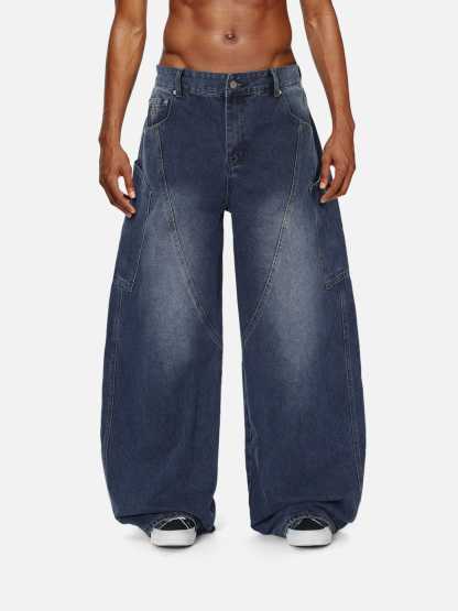 Aelfric Eden  Baggy Barrel Big Pocket Jeans-Limited Sale