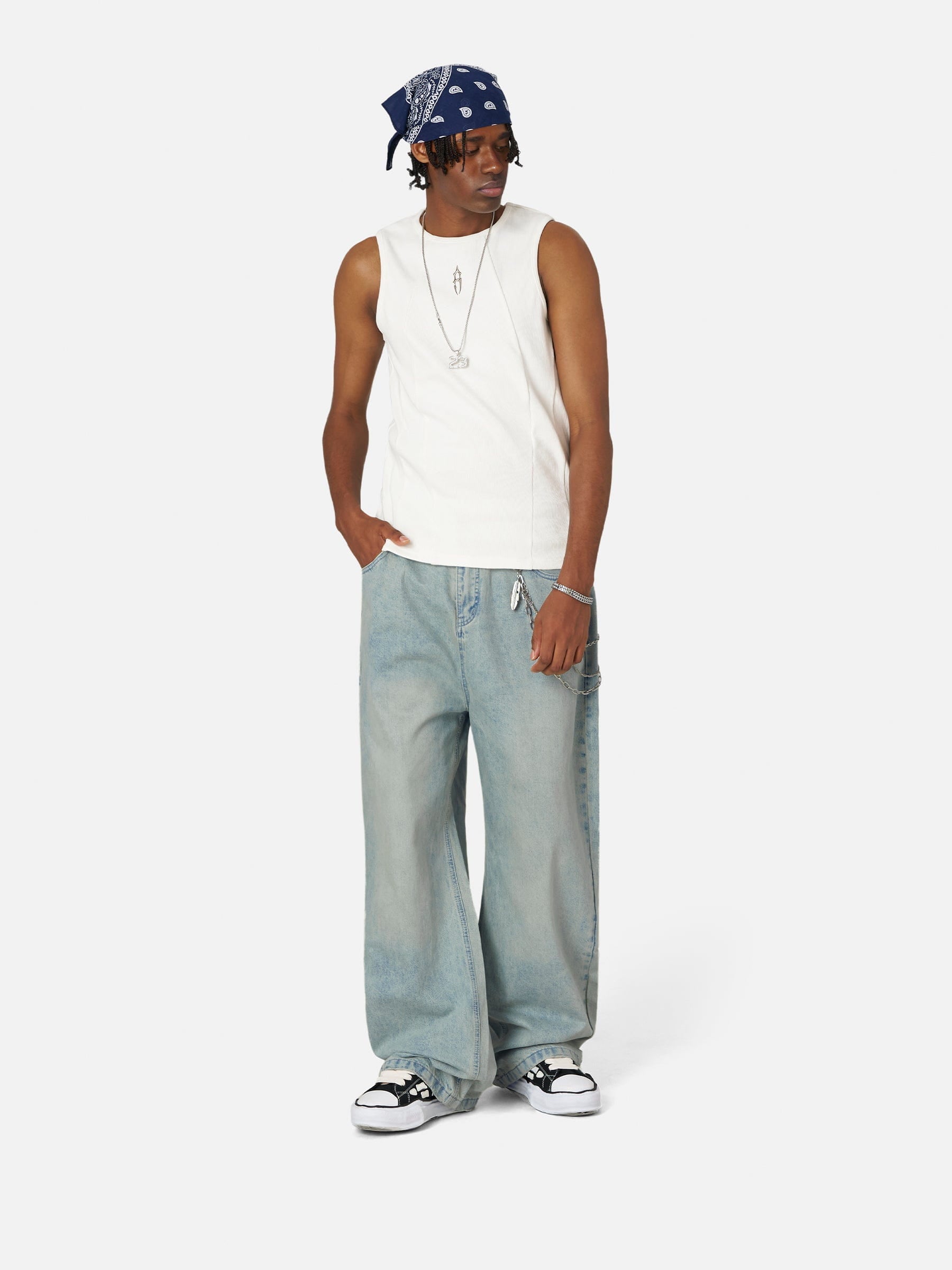 Aelfric Eden Baggy Basic Jeans-Limited Sale