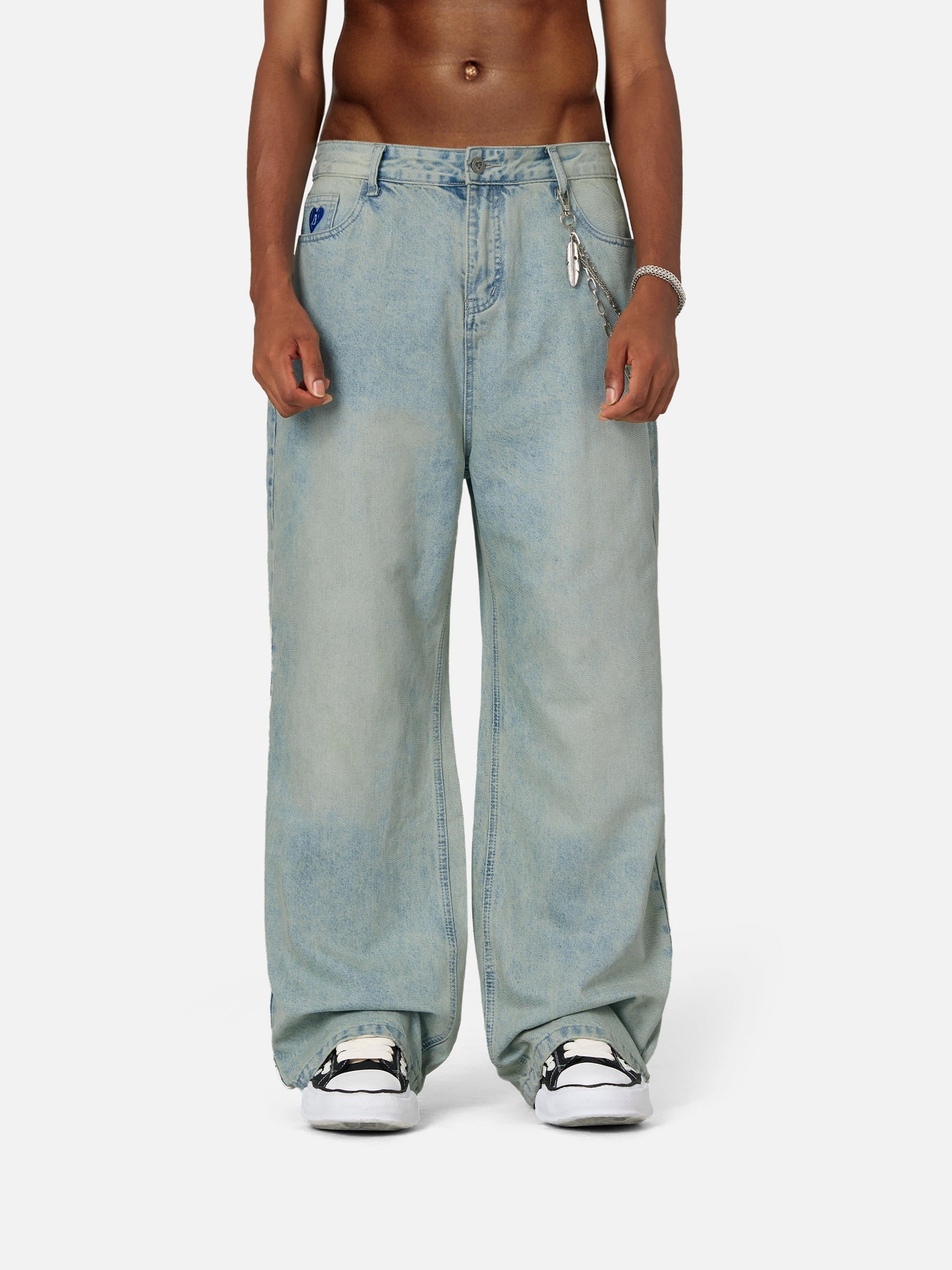 Aelfric Eden Baggy Basic Jeans-Limited Sale