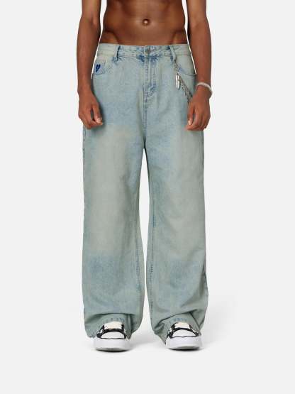 Aelfric Eden Baggy Basic Jeans-Limited Sale