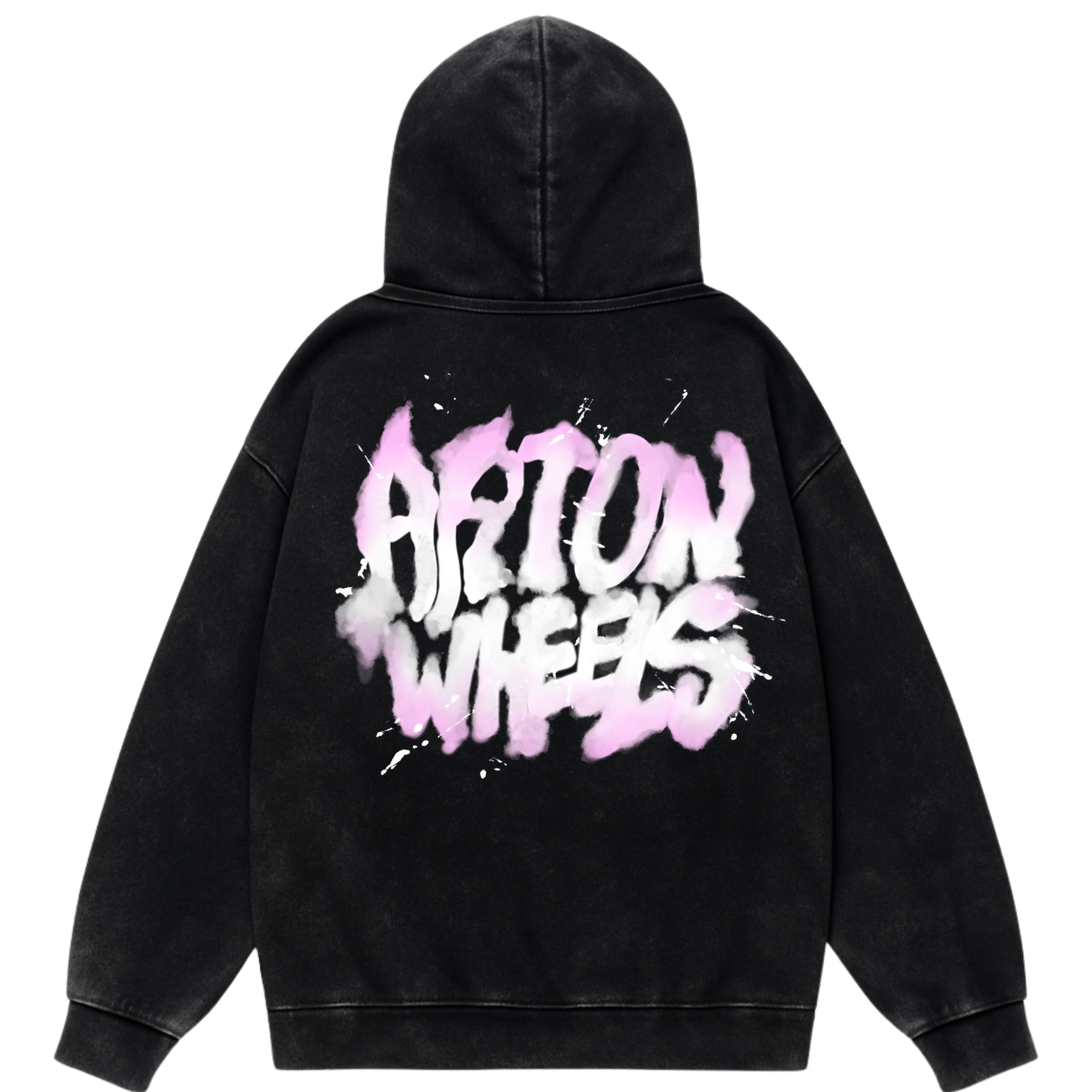 ARTONWHEELS Graff washed hoodie-Limited Sale