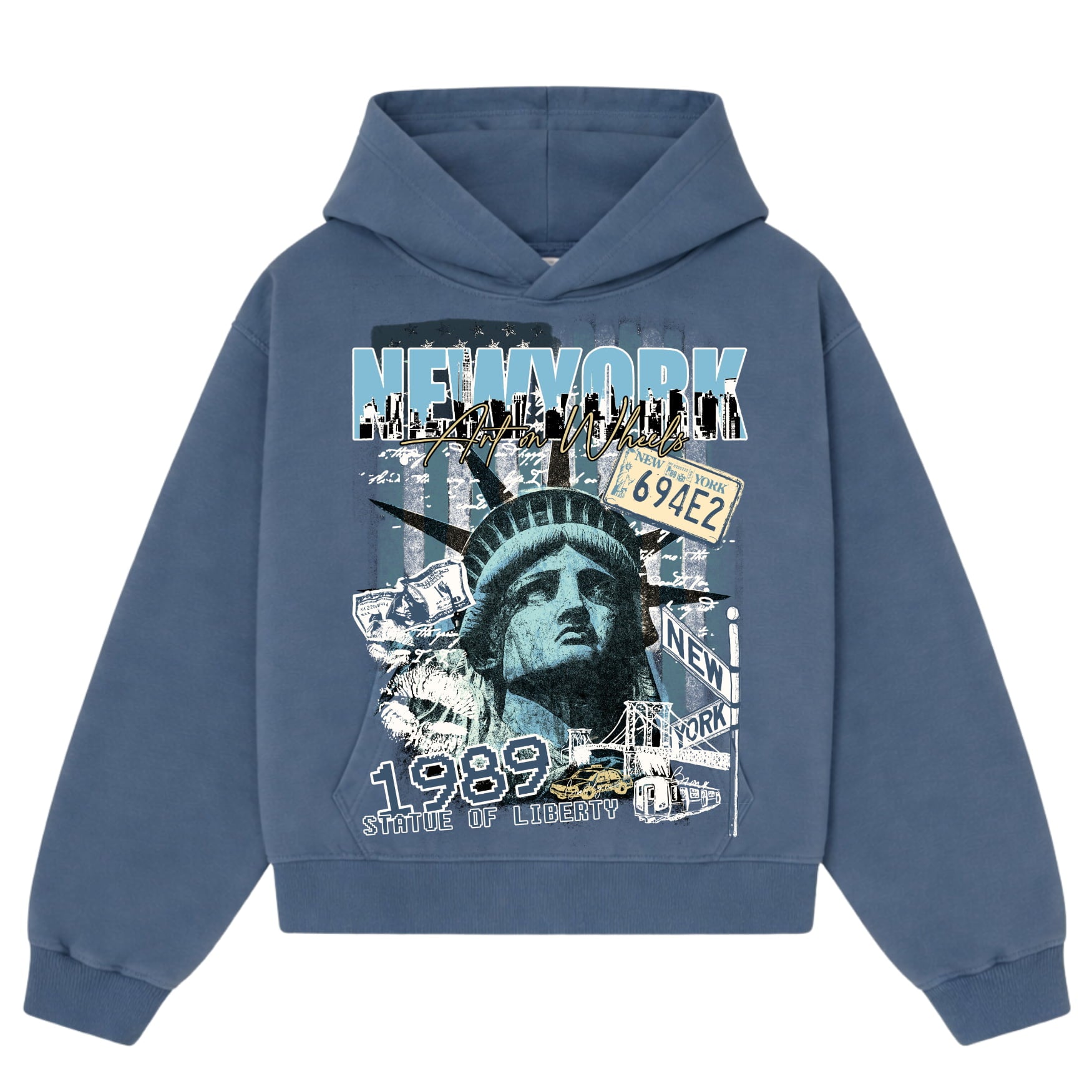 Blue NYC Hoodie-Limited Sale
