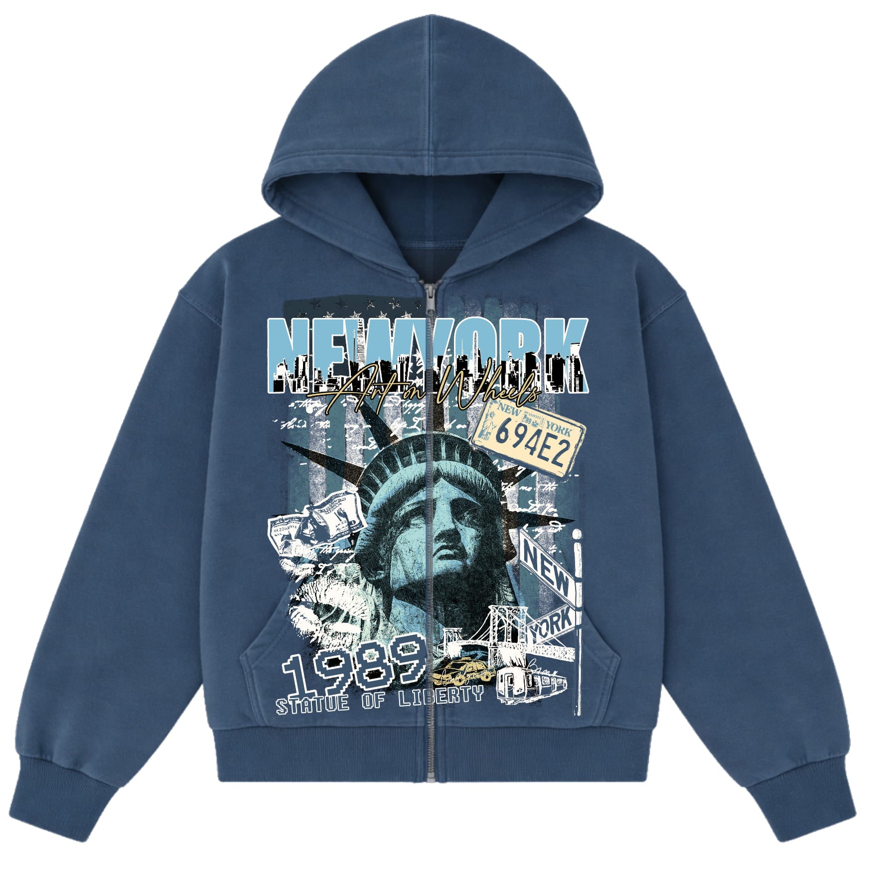 NYC Zip Hoodie-Limited Sale