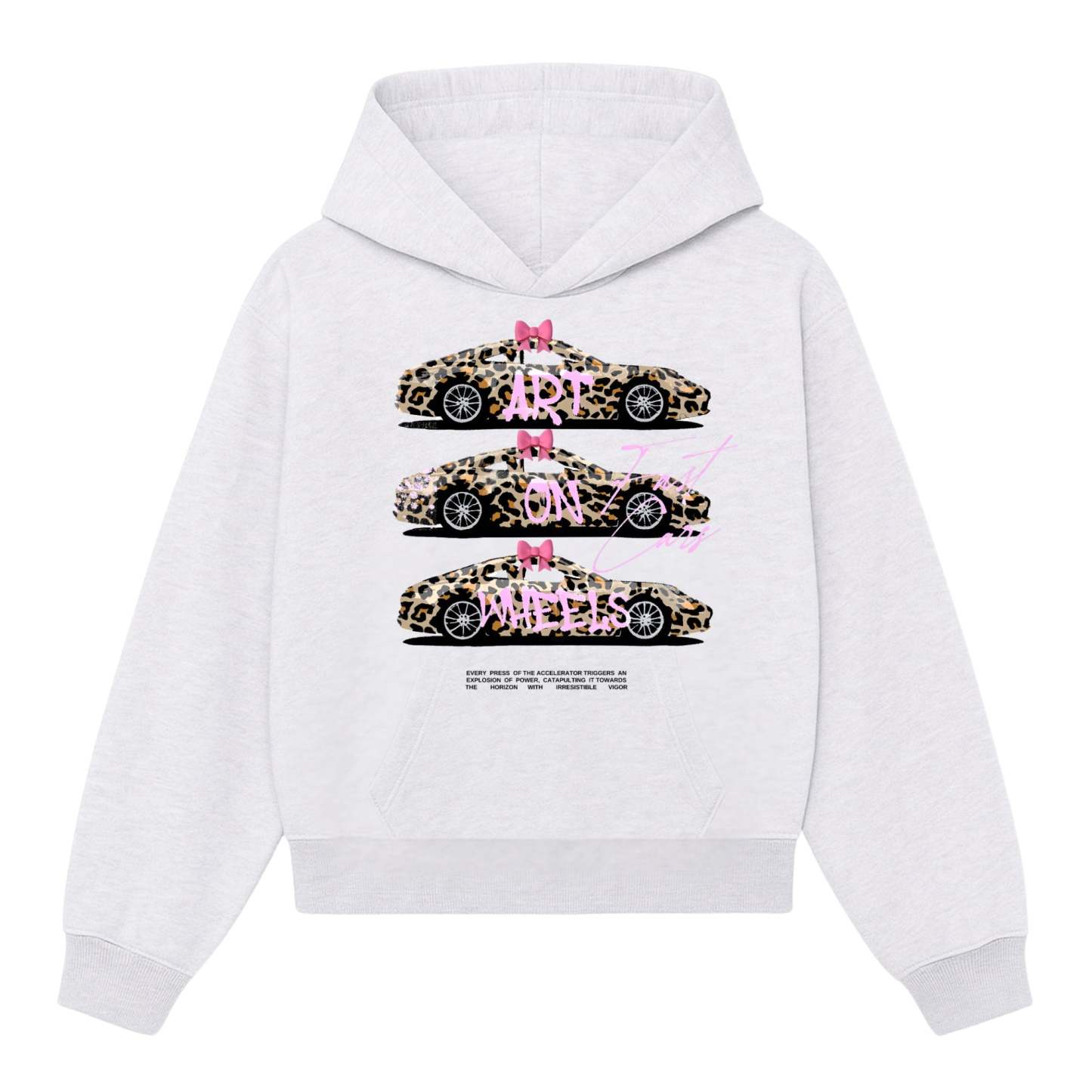 Grey Coquette hoodie-Limited Sale