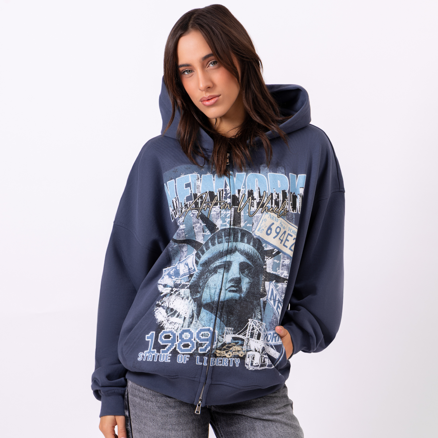NYC Zip Hoodie-Limited Sale