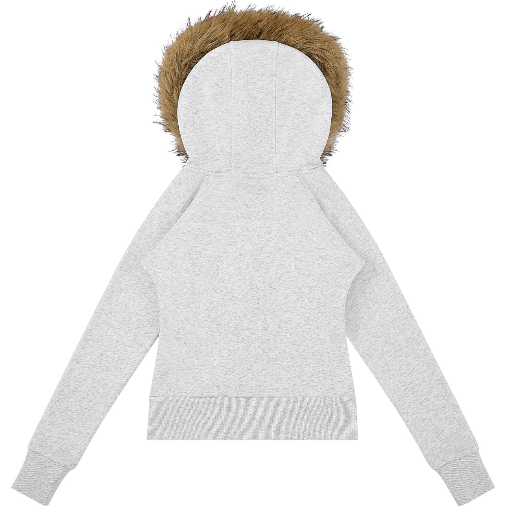 Icon Slim Faux Fur Hoodie-Limited Sale