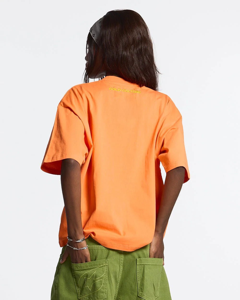 STARS TEE VIBRANT ORANGE-Limited Sale