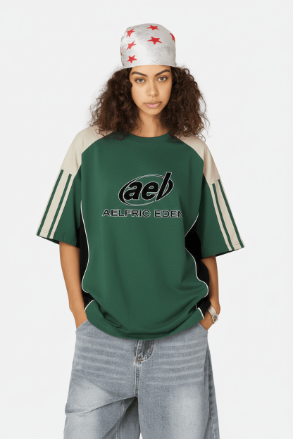 Aelfric Eden Color Block Speedway Tee-Limited Sale