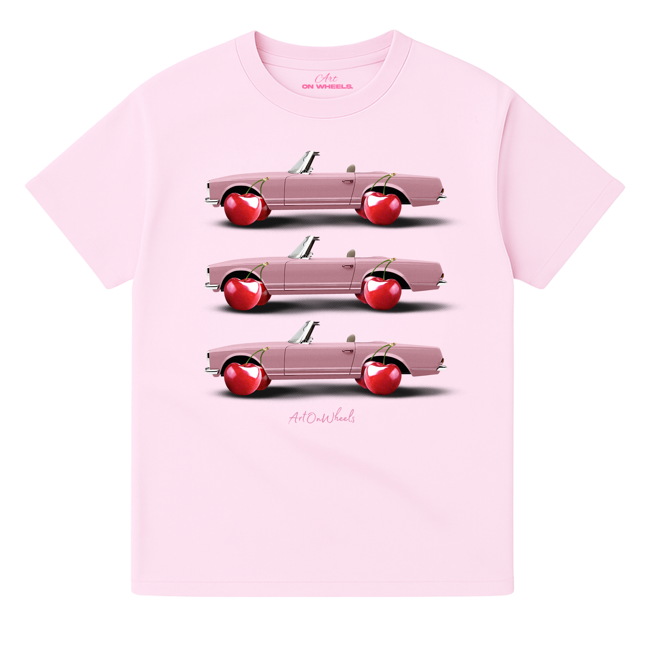 Pink Cherry Ride Tee