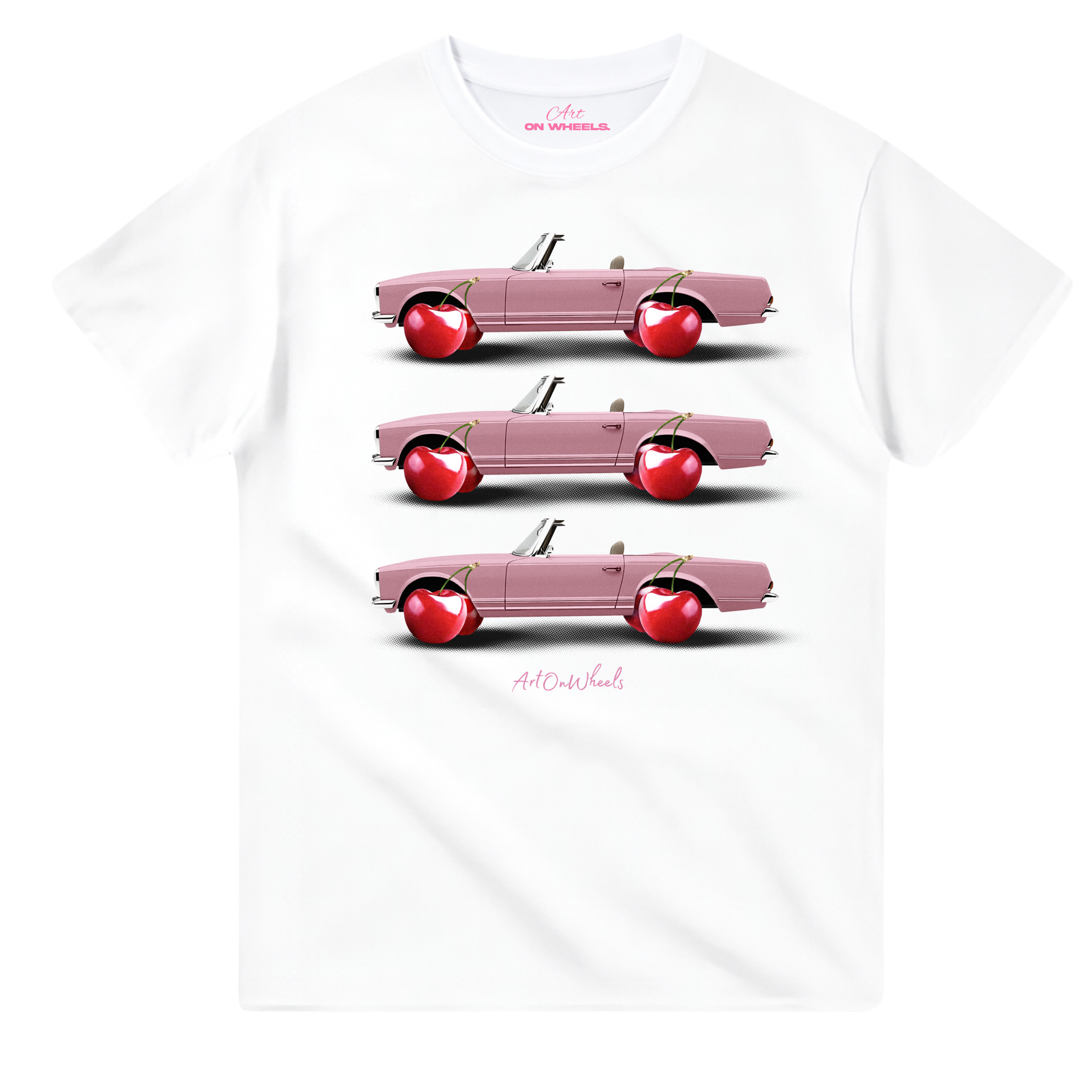 Pink Cherry Ride Tee