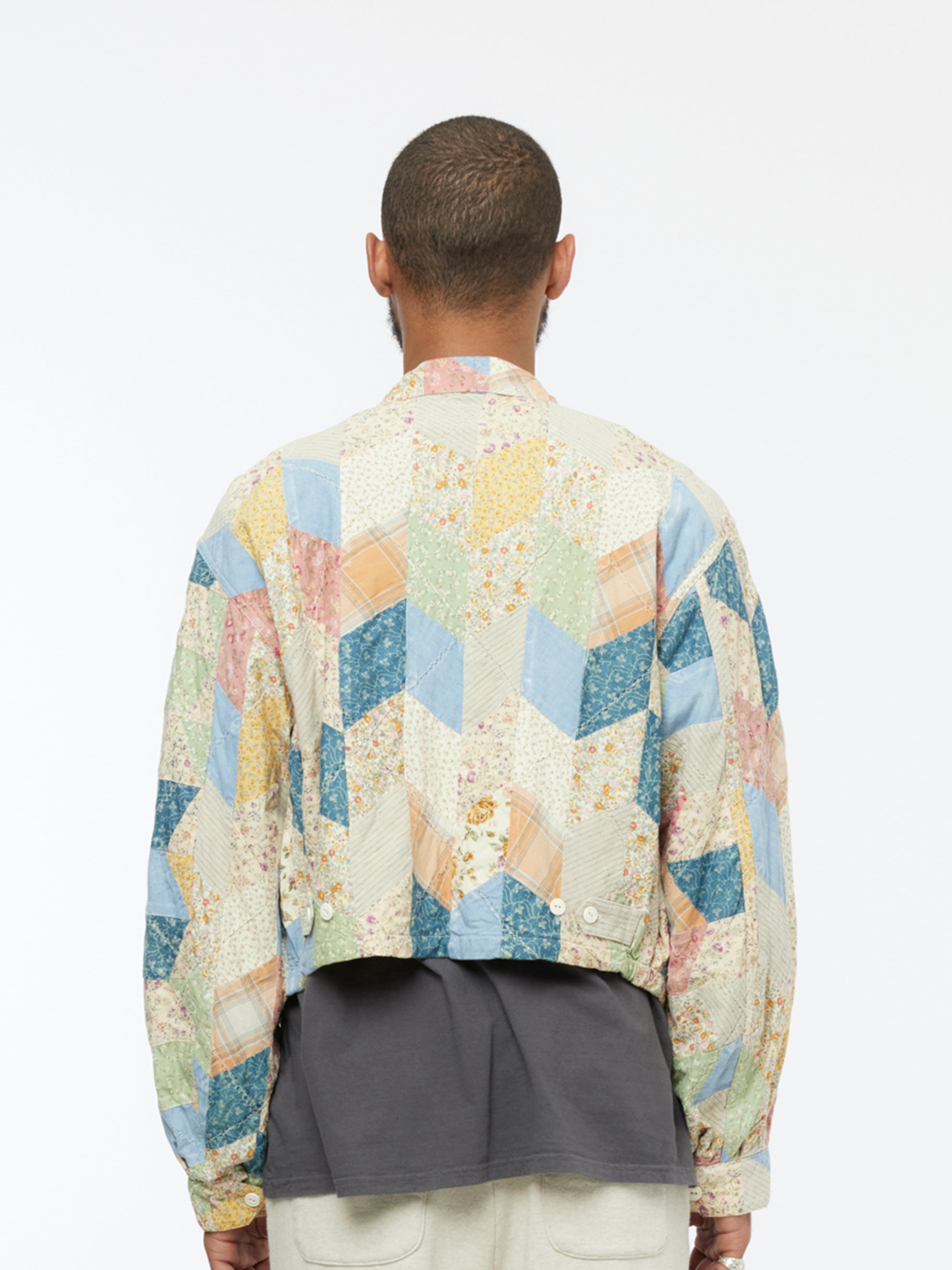 Yabane Quilt Patchwork Drizzler Jacket