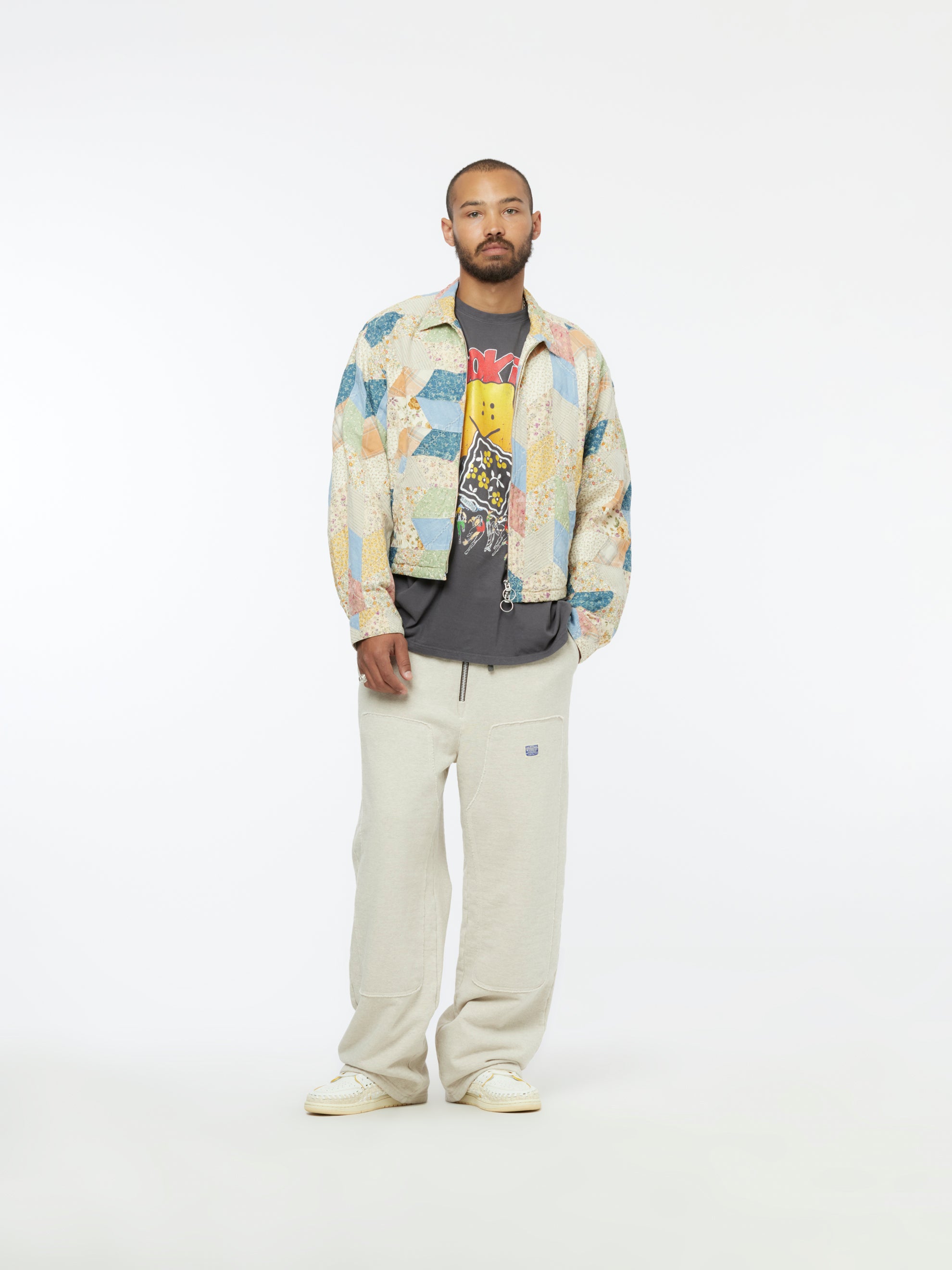 Yabane Quilt Patchwork Drizzler Jacket