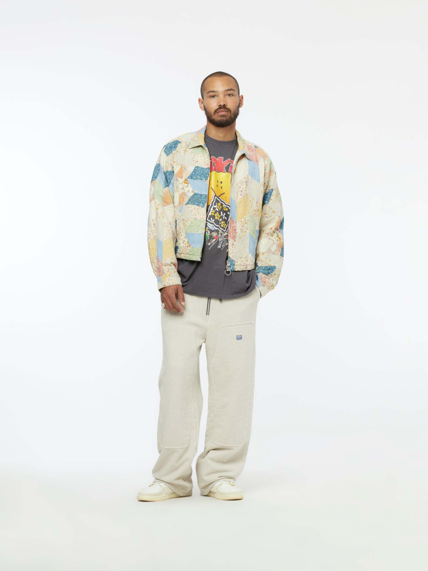 Yabane Quilt Patchwork Drizzler Jacket