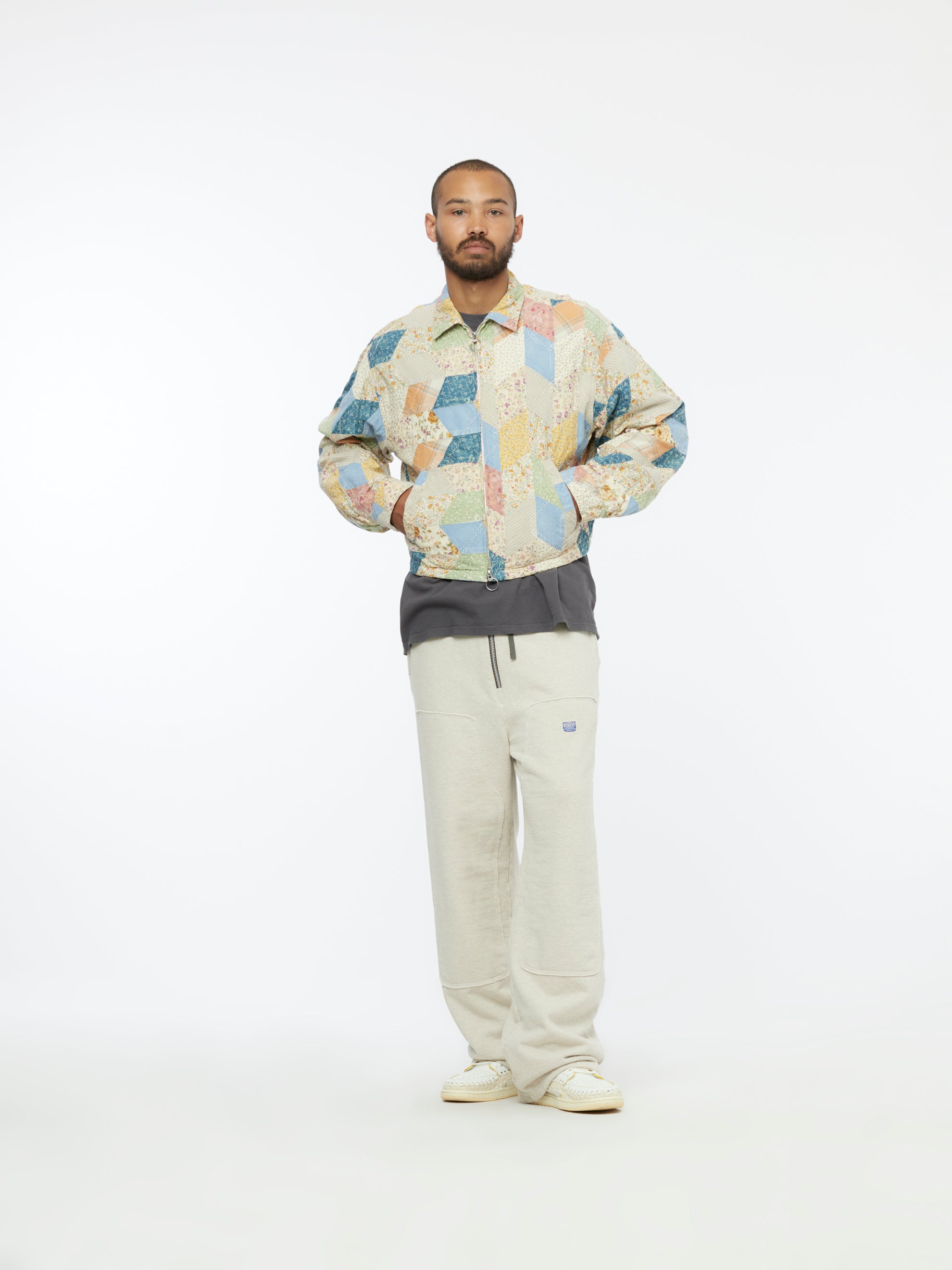 Yabane Quilt Patchwork Drizzler Jacket