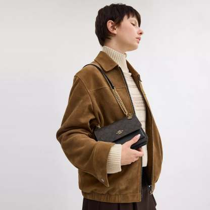 Outlet Mini Klare Crossbody Bag In Signature Canvas