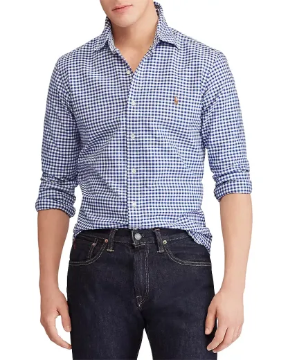   Polo Ralph Lauren Classic Fit Long Sleeve Cotton Oxford Button Down Shirt