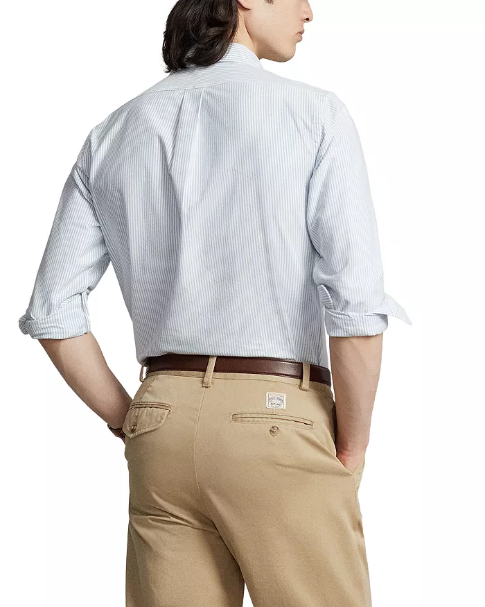   Polo Ralph Lauren Classic Fit Long Sleeve Cotton Oxford Button Down Shirt