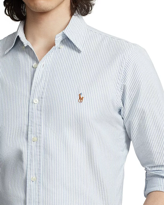   Polo Ralph Lauren Classic Fit Long Sleeve Cotton Oxford Button Down Shirt