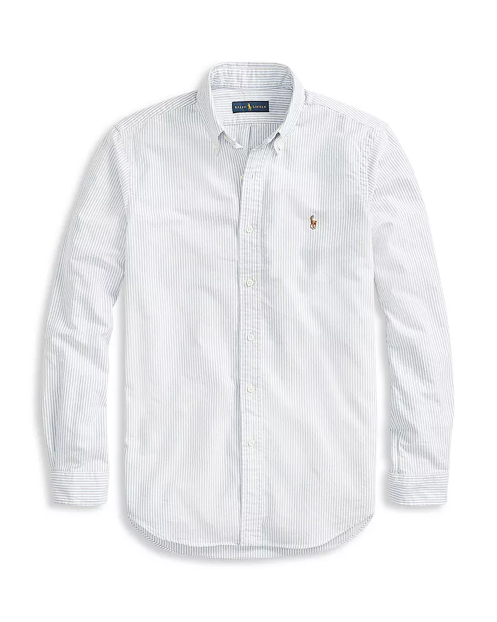   Polo Ralph Lauren Classic Fit Long Sleeve Cotton Oxford Button Down Shirt
