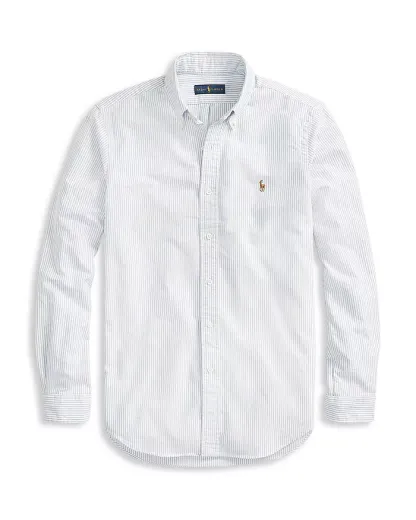  Polo Ralph Lauren Classic Fit Long Sleeve Cotton Oxford Button Down Shirt
