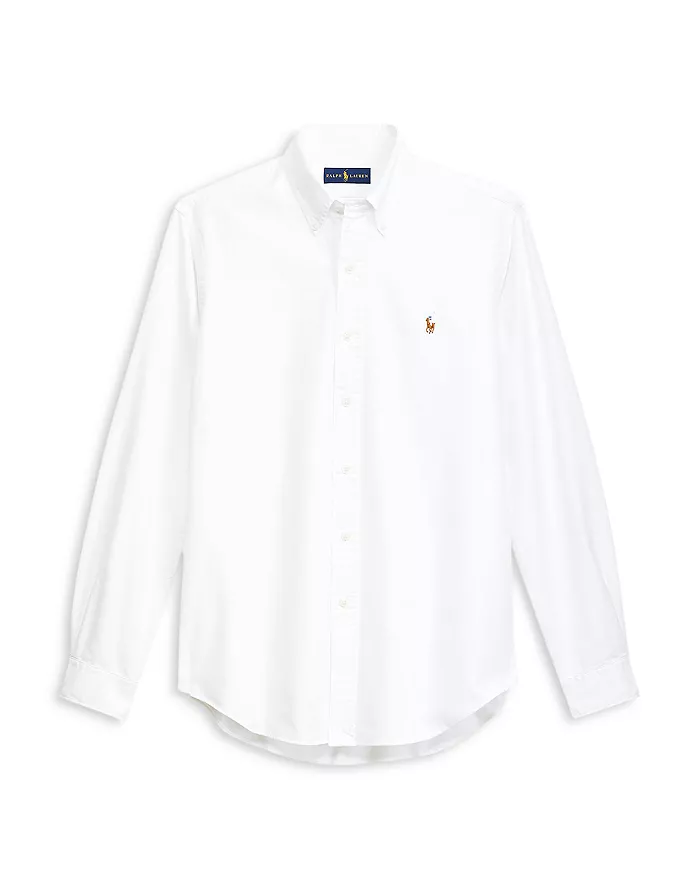   Polo Ralph Lauren Classic Fit Long Sleeve Cotton Oxford Button Down Shirt