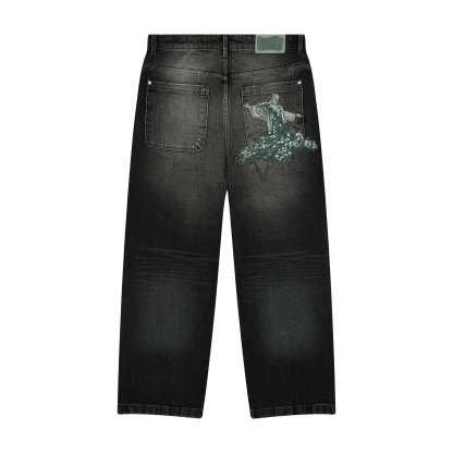 "NYC to RIO" Denim black