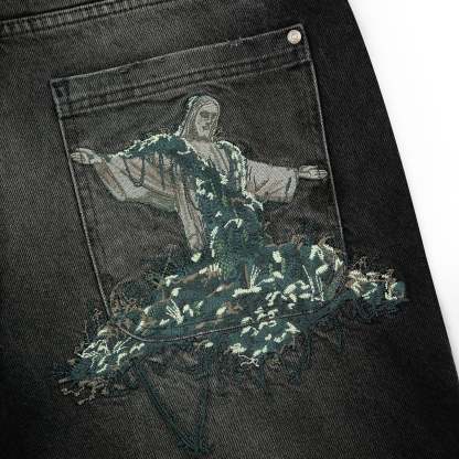 "NYC to RIO" Denim black