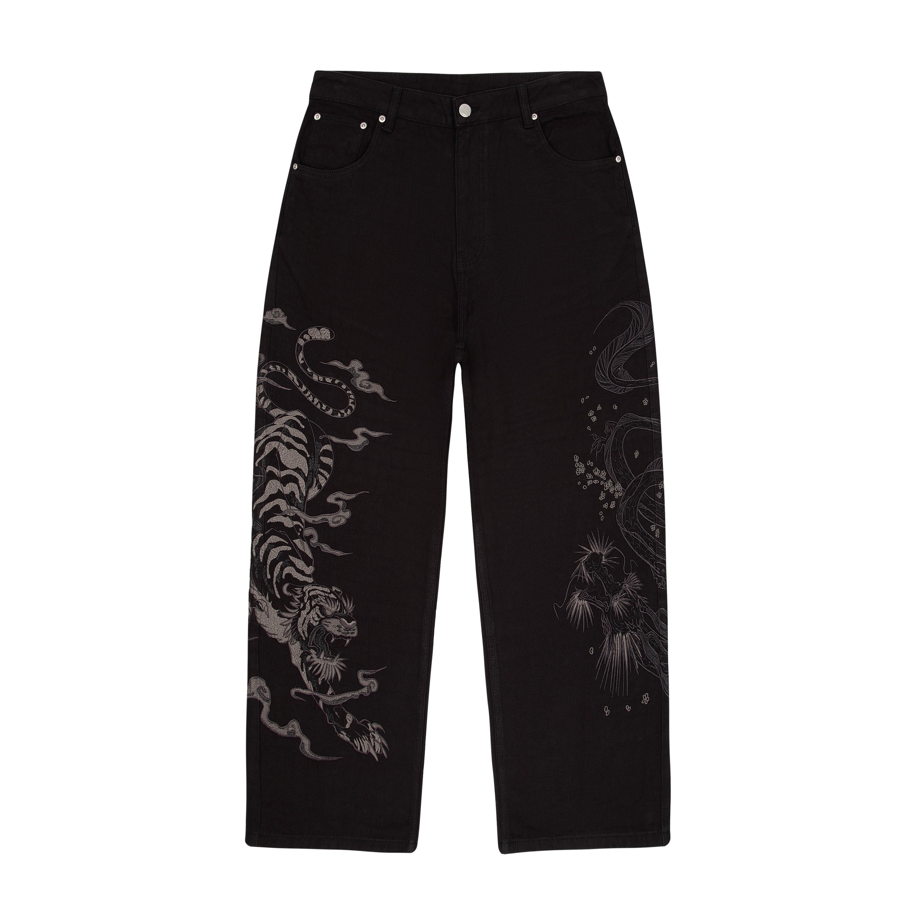 "yakuza" Denim black 01