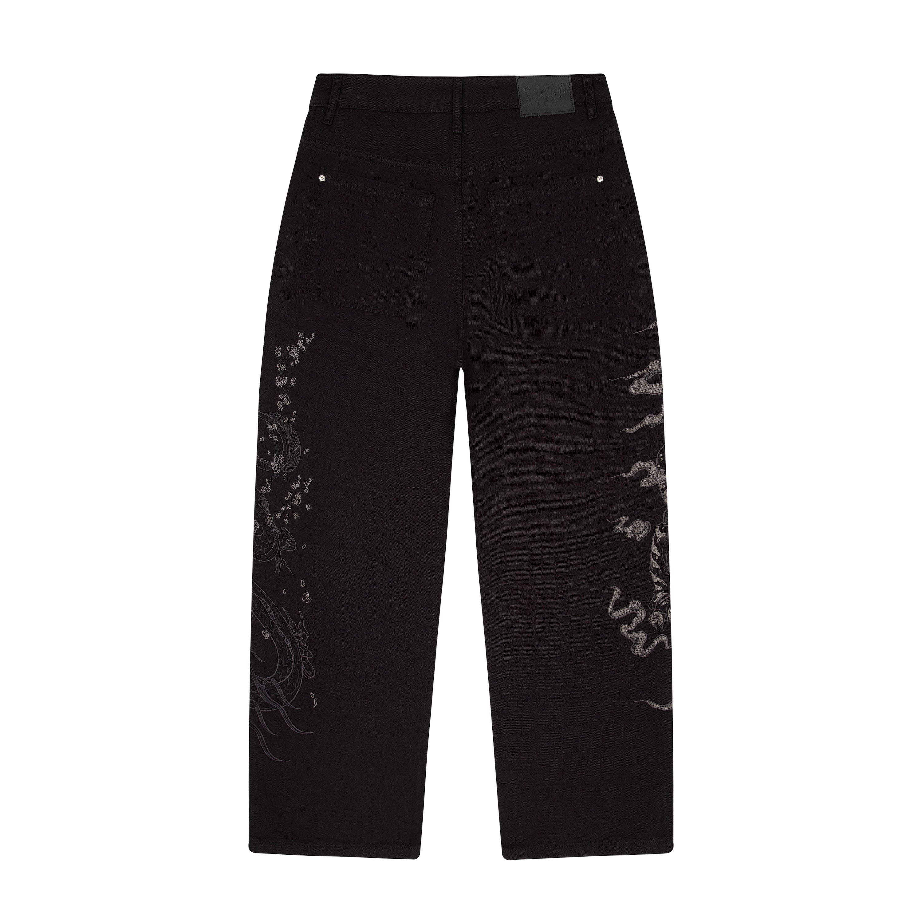 "yakuza" Denim black 01