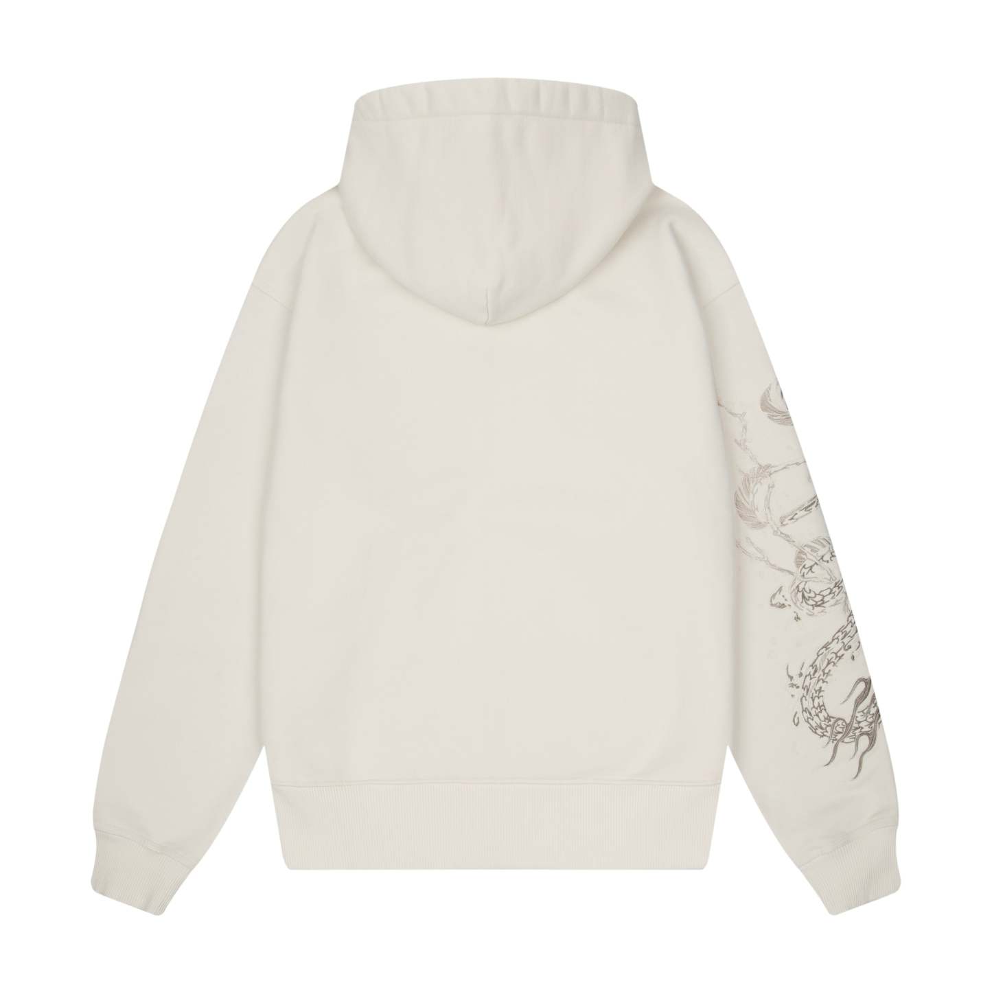 "yakuza v3" Zip Up off white