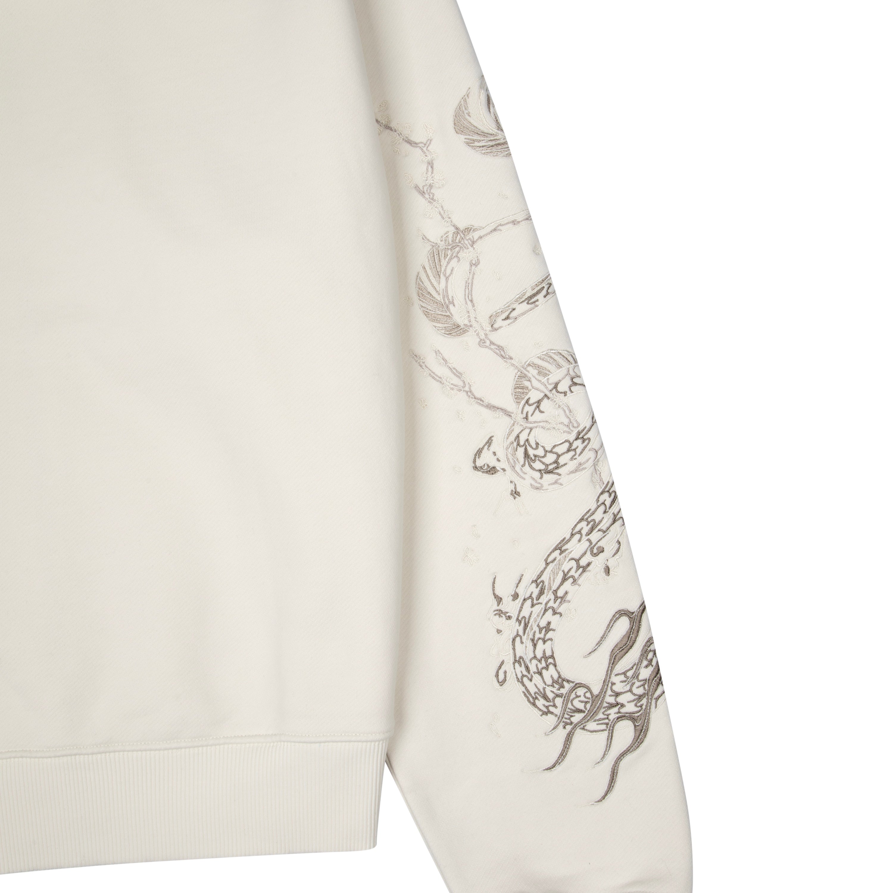 "yakuza v3" Zip Up off white