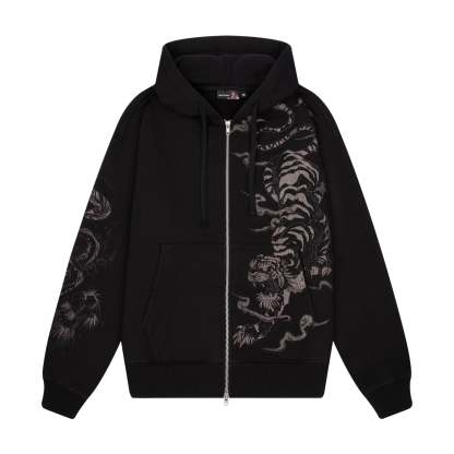 "yakuza v3" Zip Up black