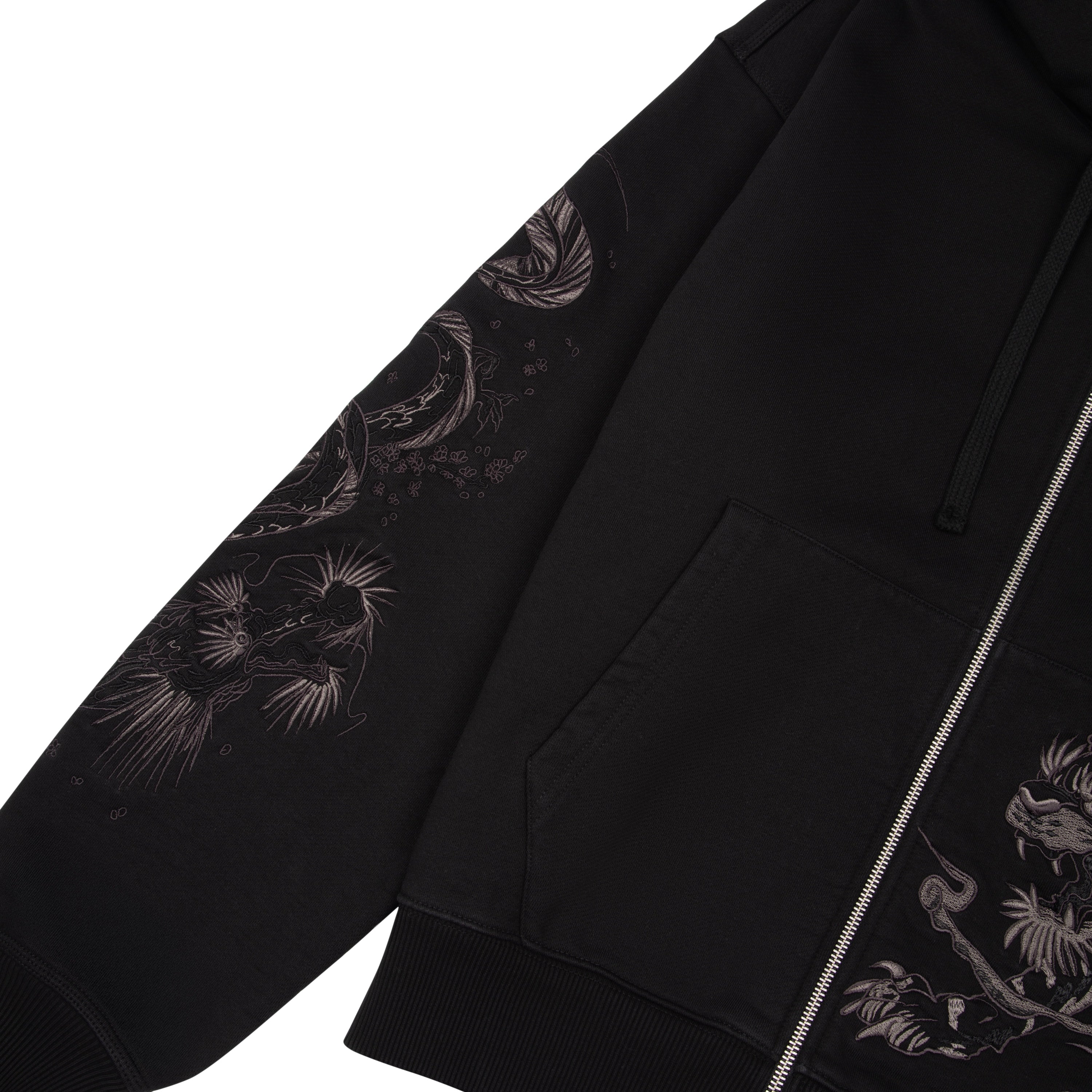 "yakuza v3" Zip Up black