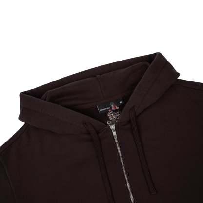 "yakuza v3" Zip Up brown