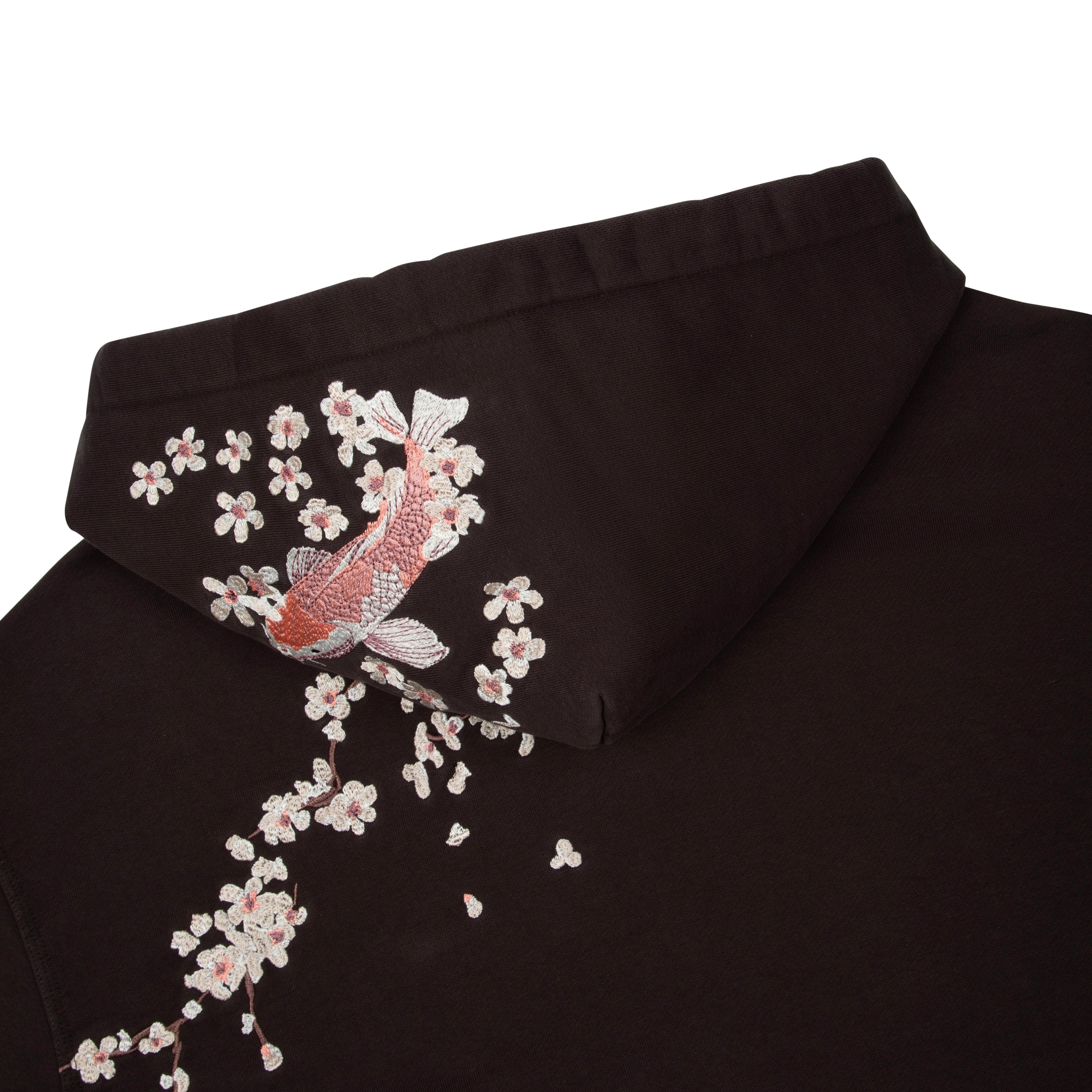 "yakuza v3" Zip Up brown