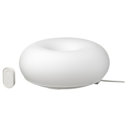 IKEA | Modernist Donut Art Lamp & Stepless Dimmable Ambient Light，12 "