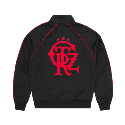 3 STAR CREST TRACK JACKET [BLACK]