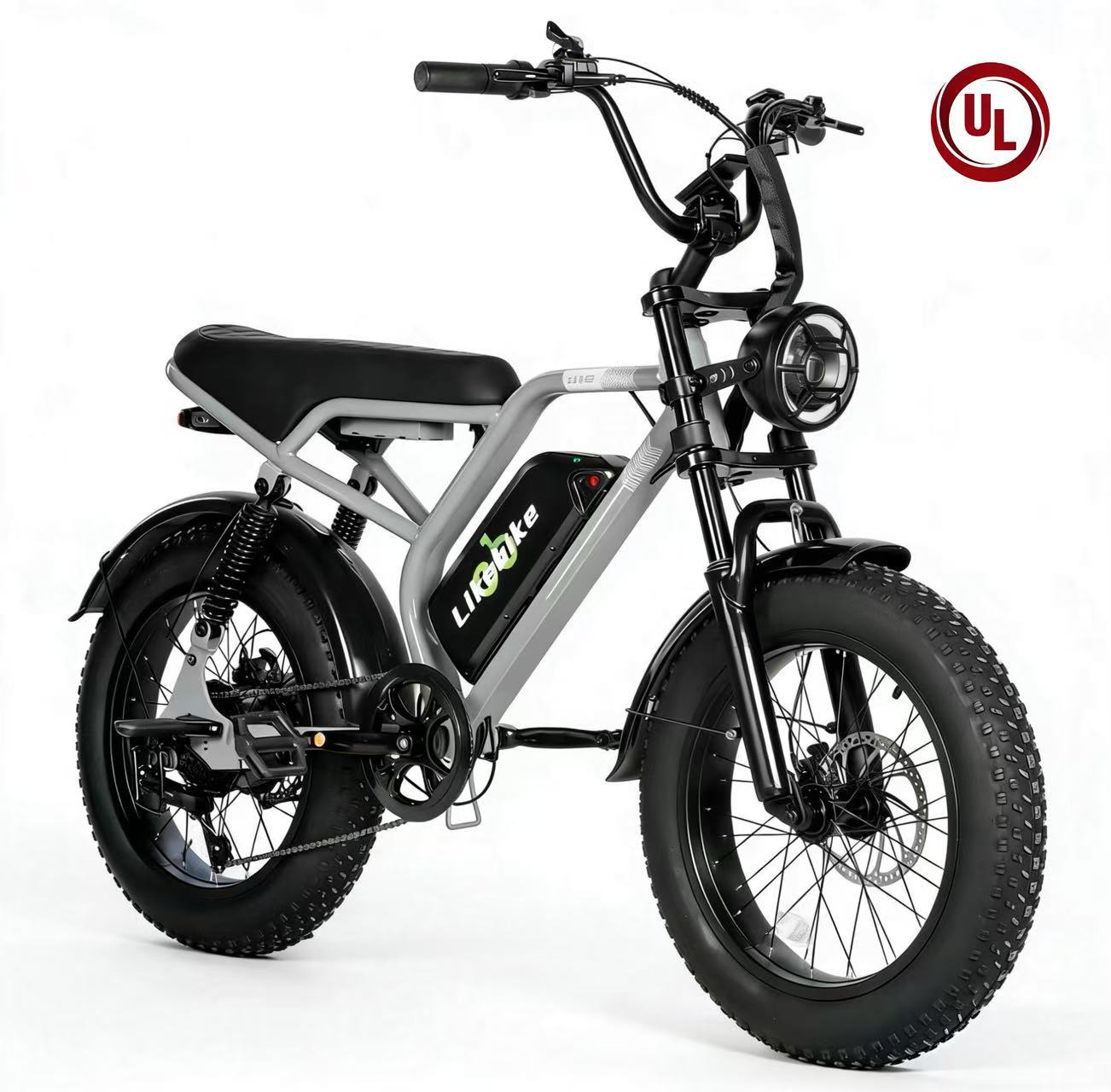 Likebike U12 Off-Road Ebike，2000W Fat Tire, UL 2849