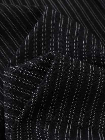 Aelfric Eden Pinstripe Baggy Barrel Jeans