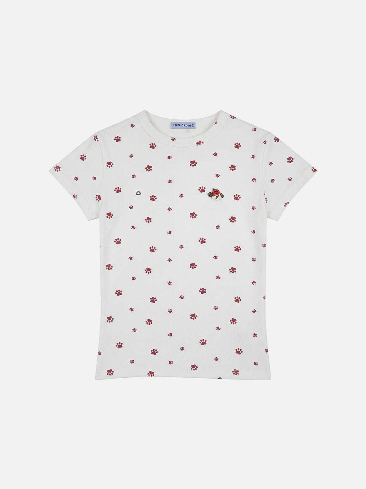 Aelfric Eden Paw Pattern Tee