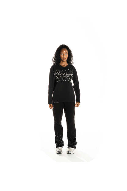 BLACK DIAMOND FLARED JOGGER