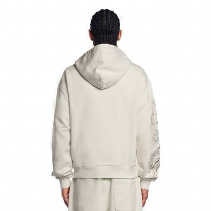 "yakuza v3" Zip Up off white