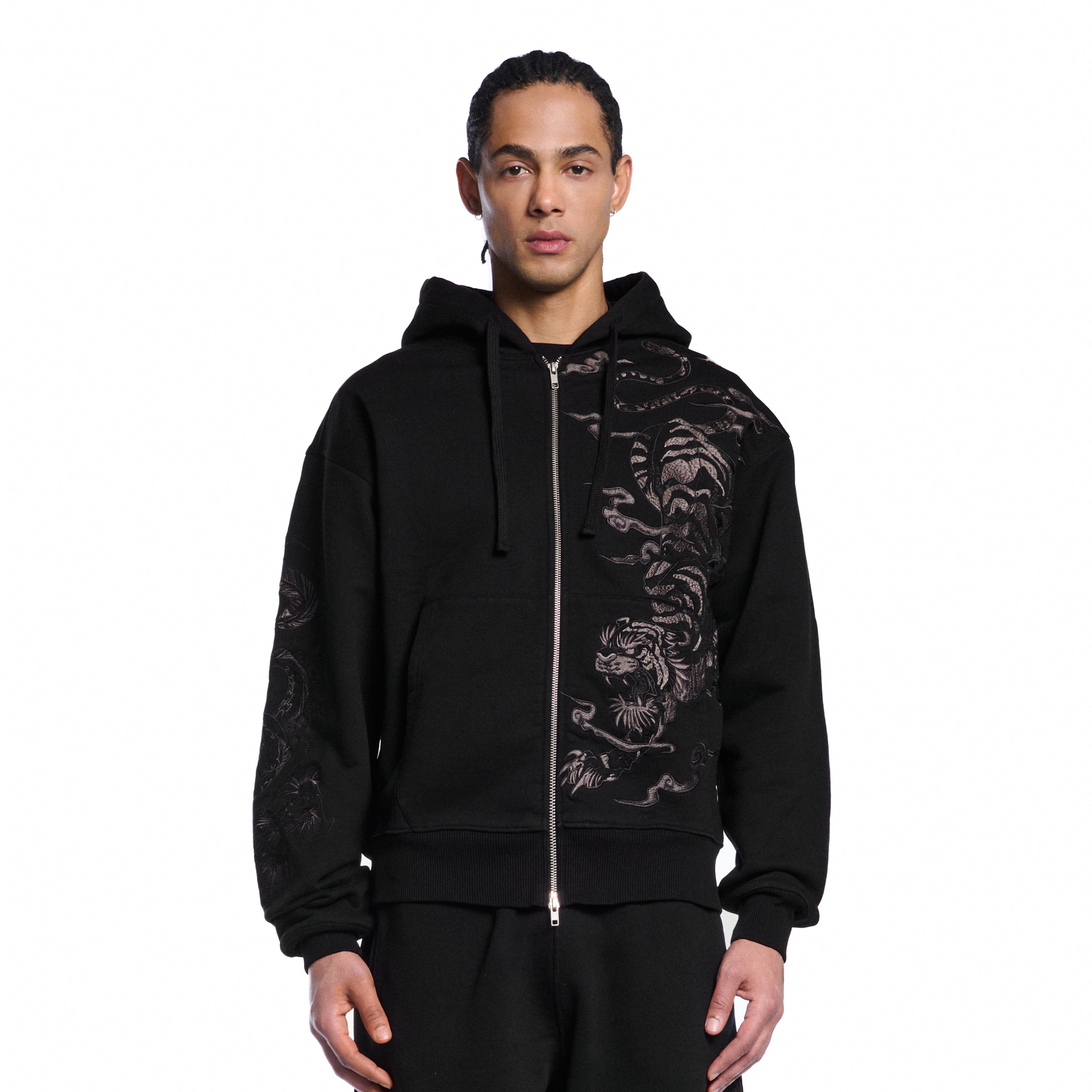 "yakuza v3" Zip Up black