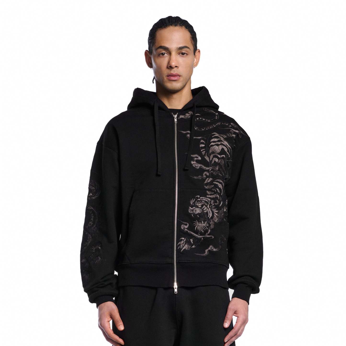 "yakuza v3" Zip Up black