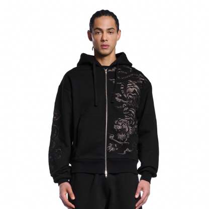 "yakuza v3" Zip Up black