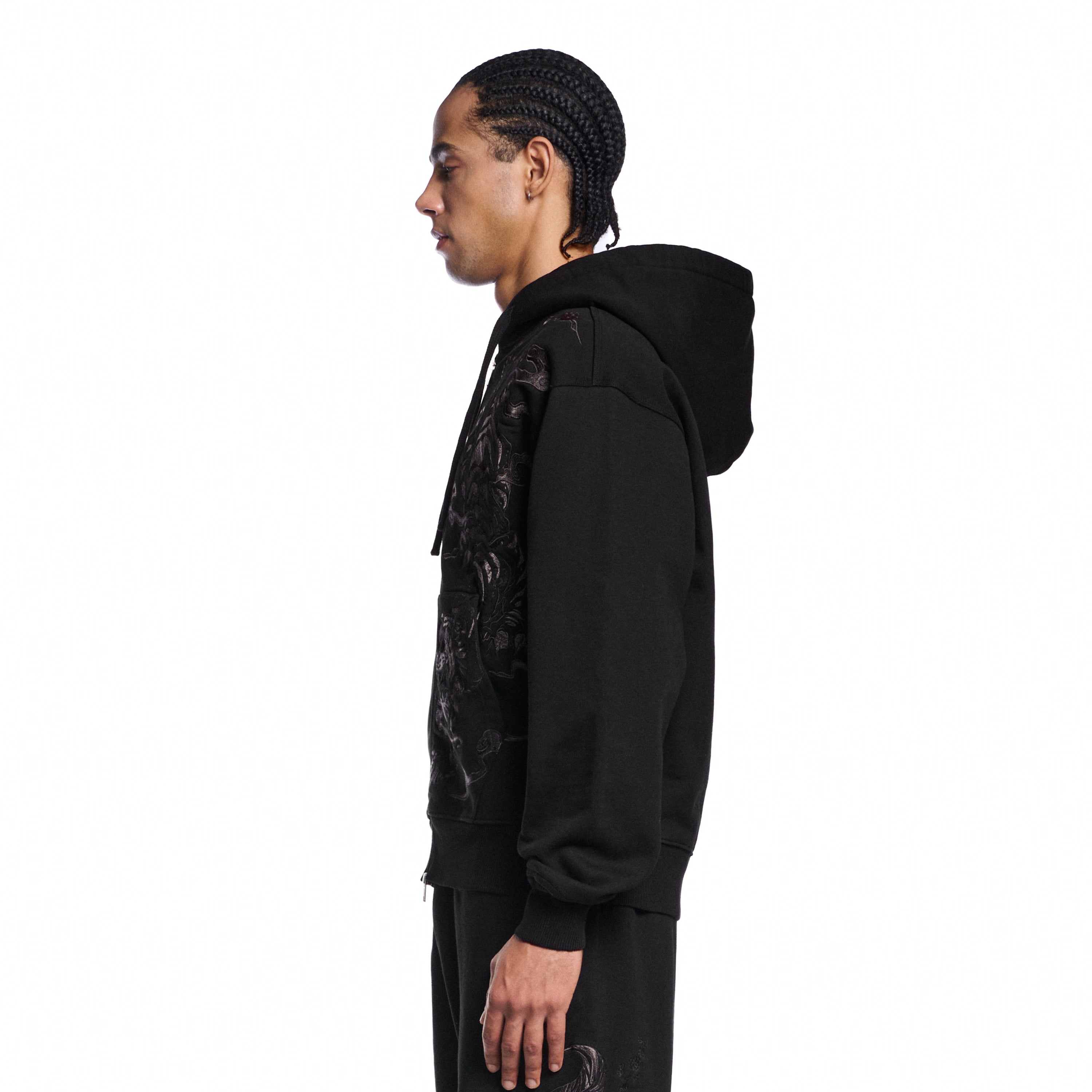"yakuza v3" Zip Up black