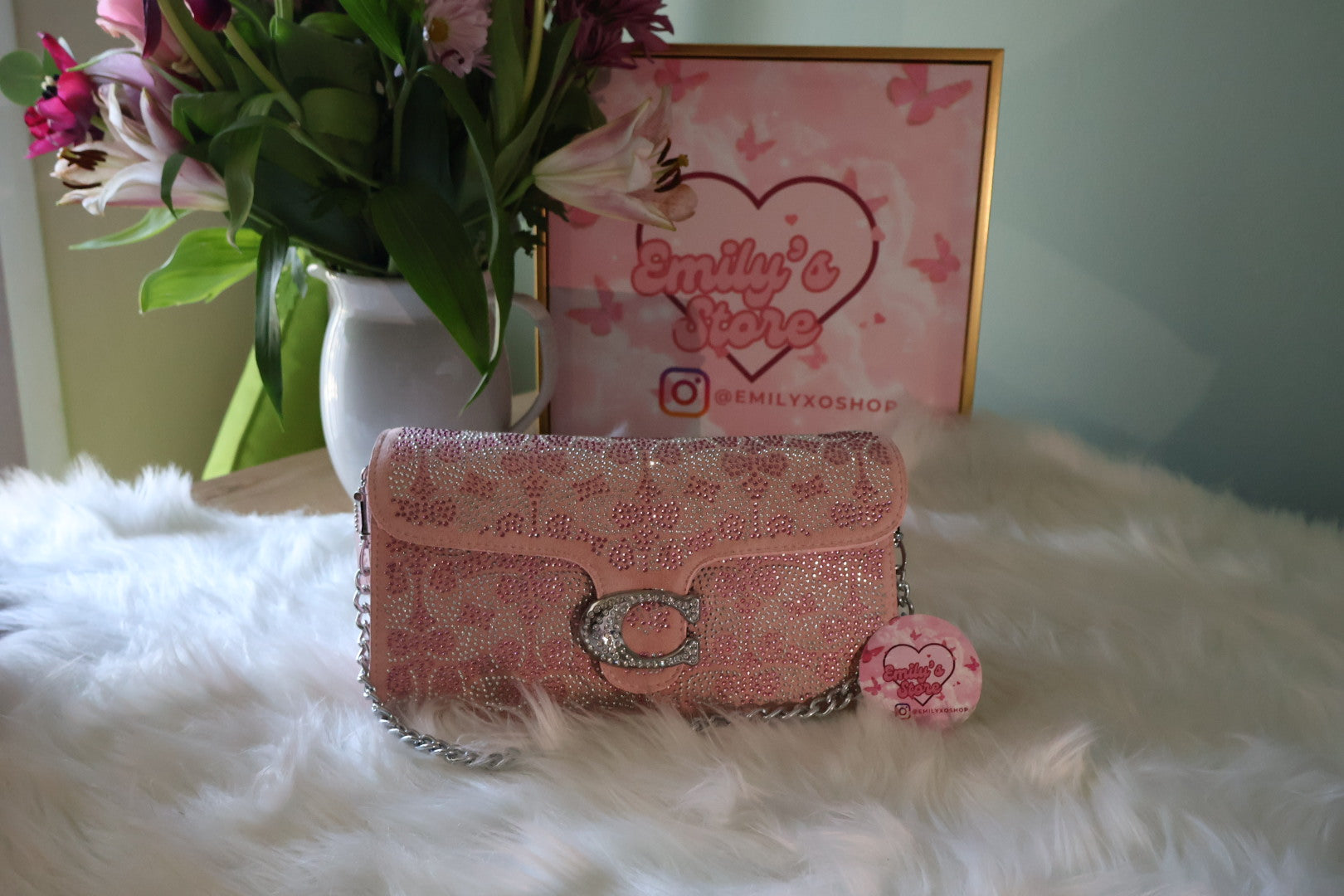 Coach Pink Crystal