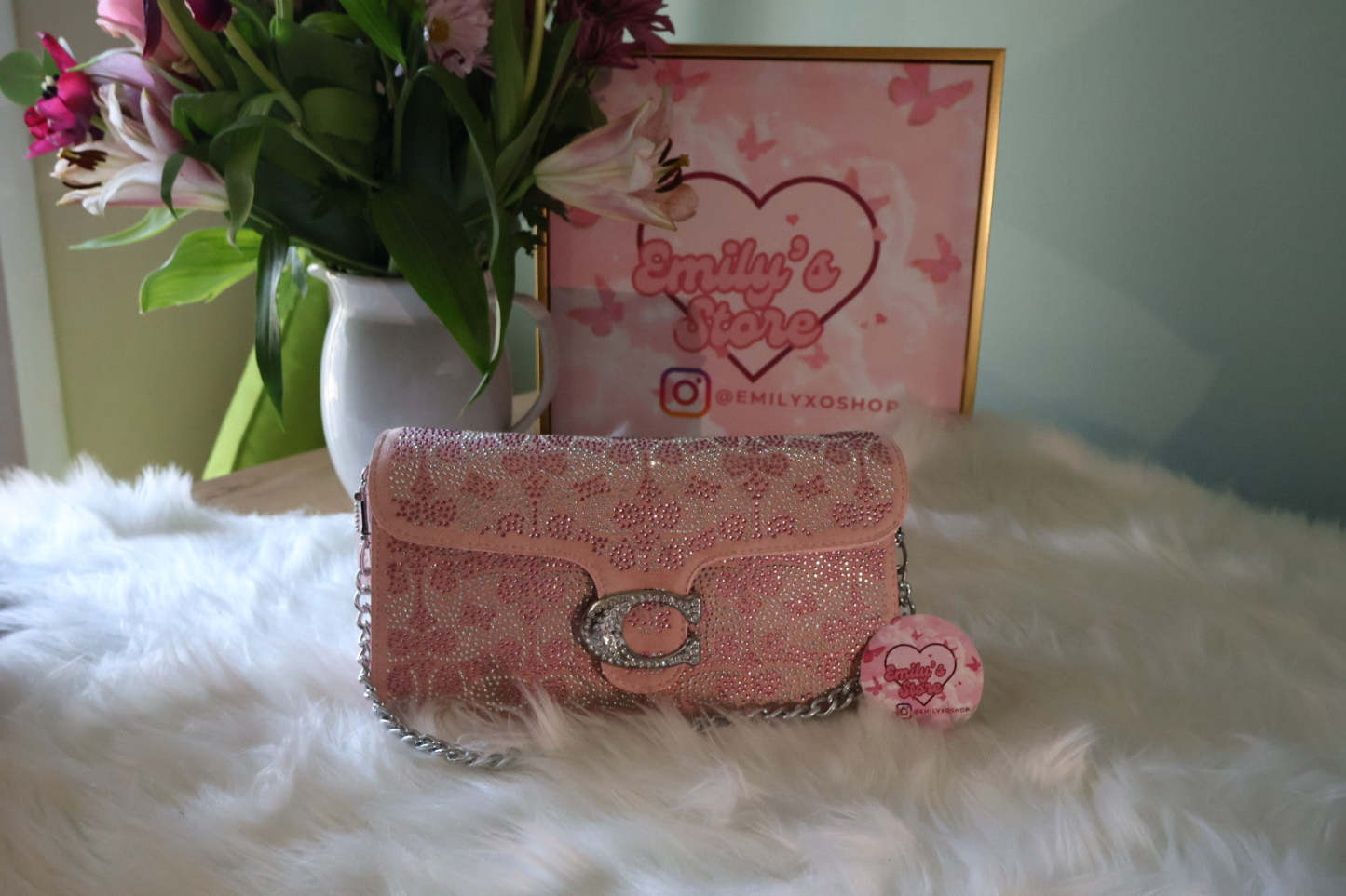 Coach Pink Crystal